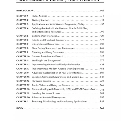 Professional Android