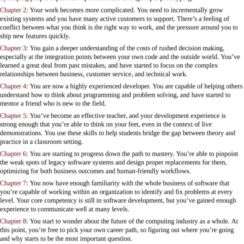 Programming Beyond Practices