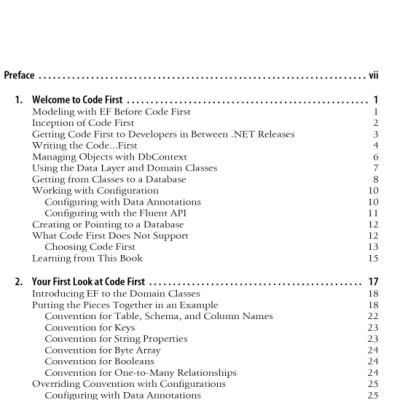 Programming Entity Framework Code First