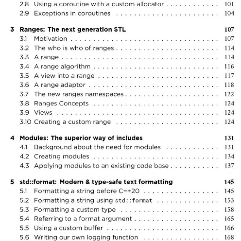Programming with C++20