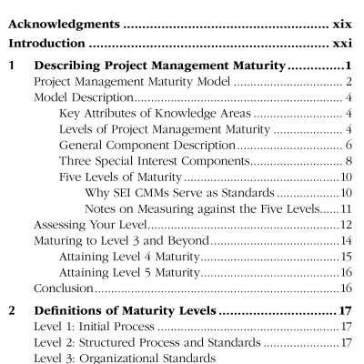 Sách Project Management Maturity Model, Third Edition