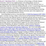 Psychology Peter Gray and David F Bjorklund