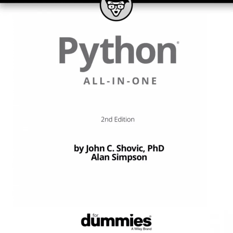 Python All In One For Dummies 2nd Edition