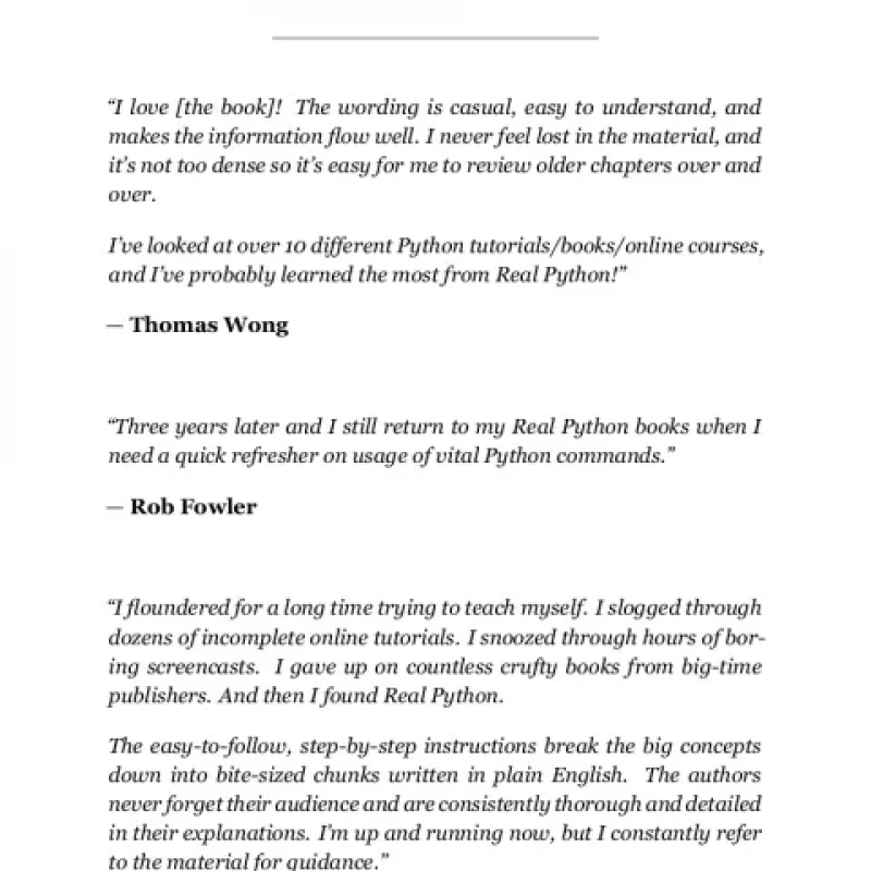 python basics