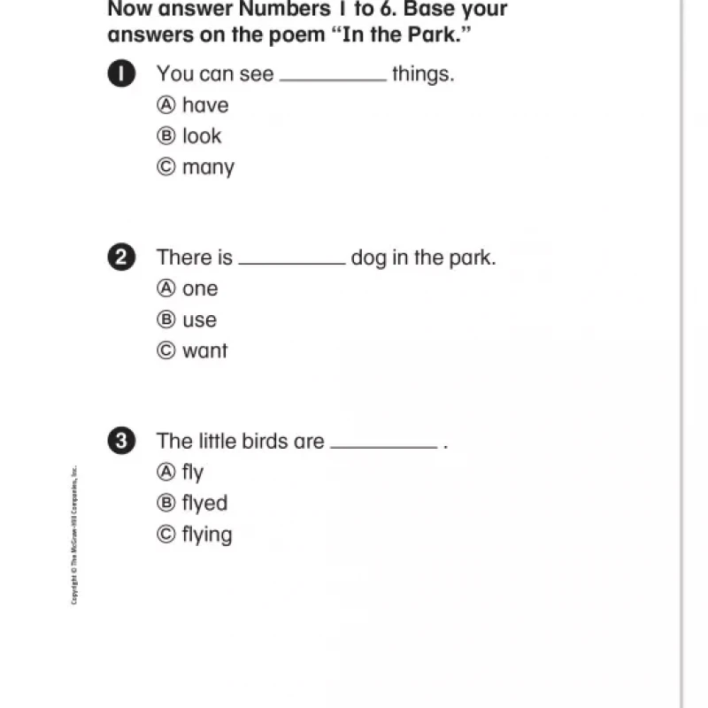 Reading Wonders Assessment Benchmark Assessment (sách đen trắng)