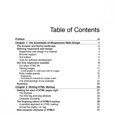 Responsive Web Design with HTML5 and CSS
