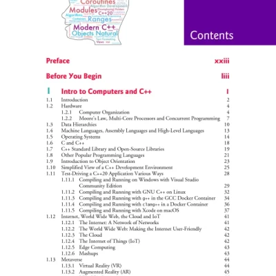 Sách C++ How to Program An Objects-Natural Approach, 11th