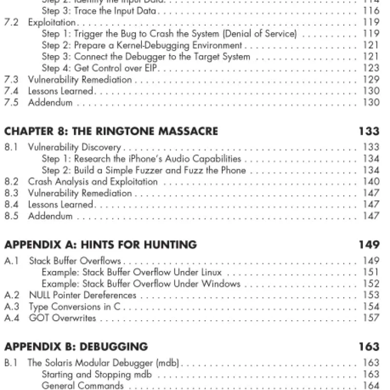 Sách A Bug Hunters Diary - A Guided Tour Through the Wilds of Software Security