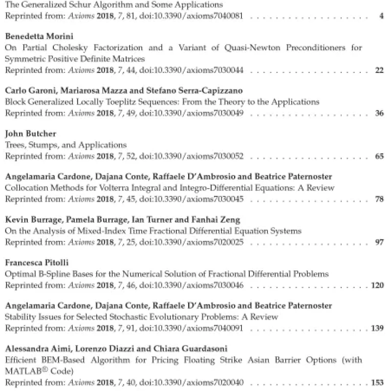 Sách Advanced Numerical Methods in Applied Sciences