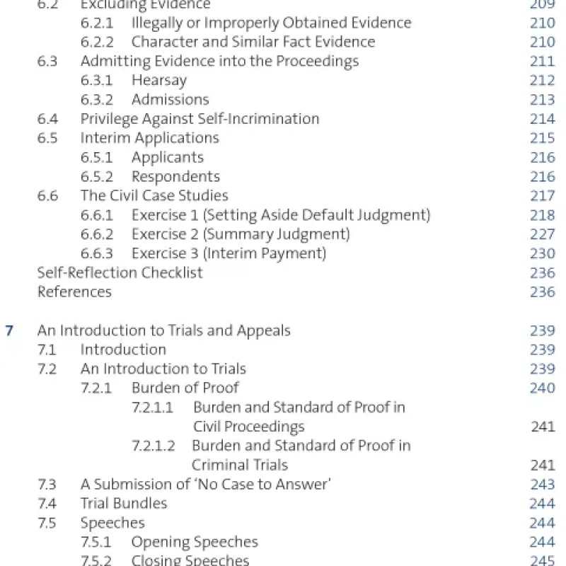 Sách Advocacy for SQE2 A Guide to Legal Practice