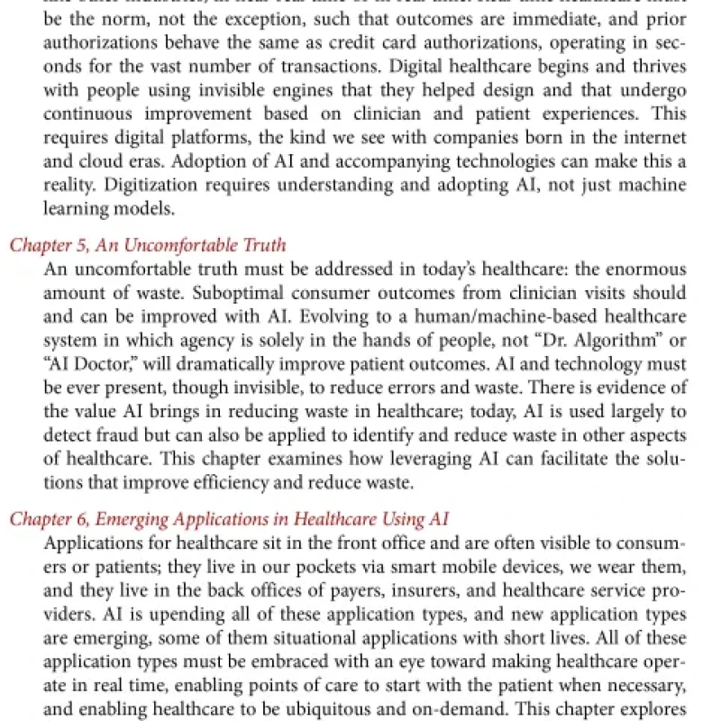 Sách AI-First Healthcare AI Applications in the Business and Clinical Management of Health