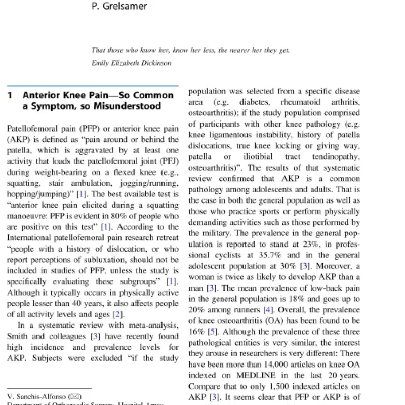 Sách Anterior Knee Pain And Patellar Instability, 3rd Edition