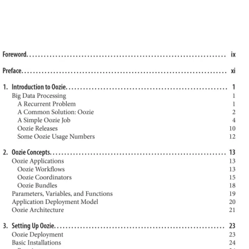 Sách Apache Oozie The Workflow Scheduler for Hadoop