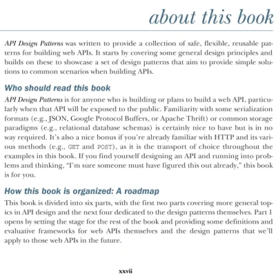 Sách API Design Patterns