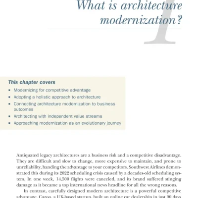 Sách Architecture Modernization Socio-technical alignment of software, strategy, and structure