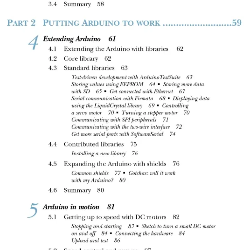 Sách Arduino in Action - ACB Bookstore
