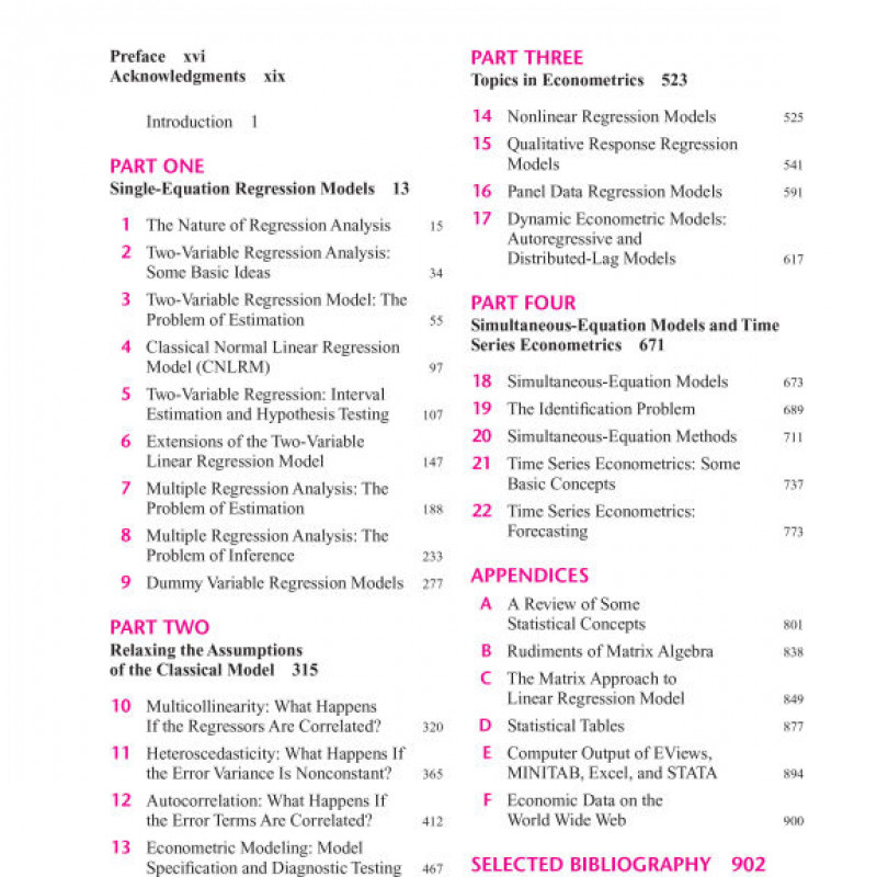sách Basic Econometrics