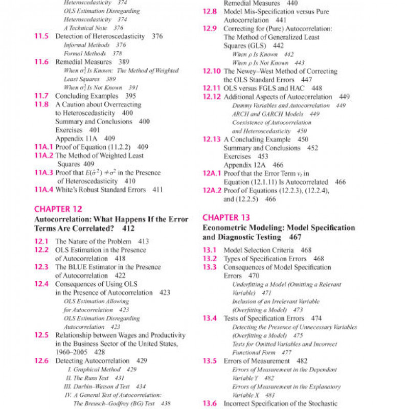 sách Basic Econometrics