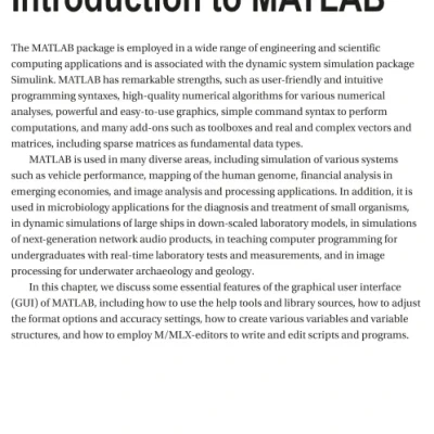 Sách Beginning MATLAB and Simulink From Beginner to Pro, 2nd Edition