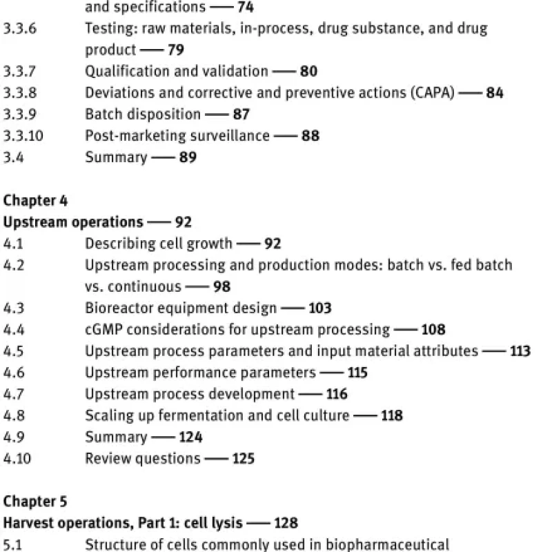 Sách Biopharmaceutical Manufacturing Principles, Processes, and Practices