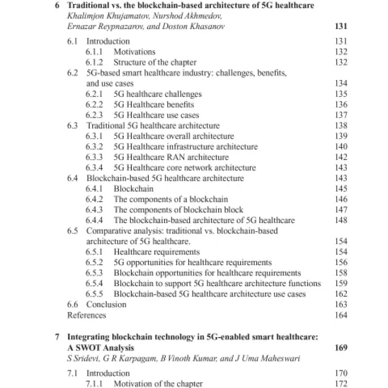 Sách Blockchain for 5G Healthcare Applications Security and privacy solutions