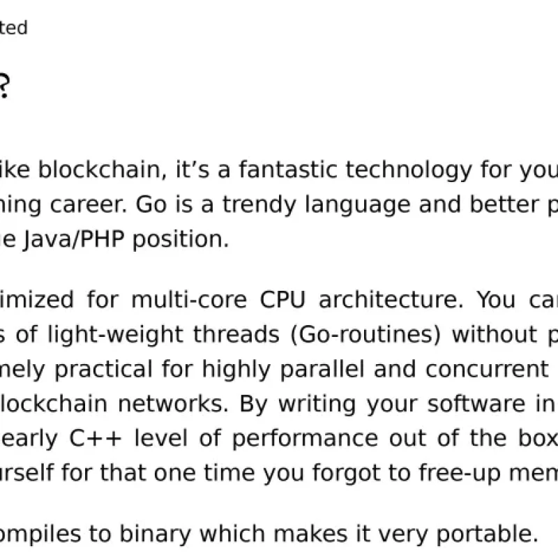 Sách Build a Blockchain from Scratch in Go