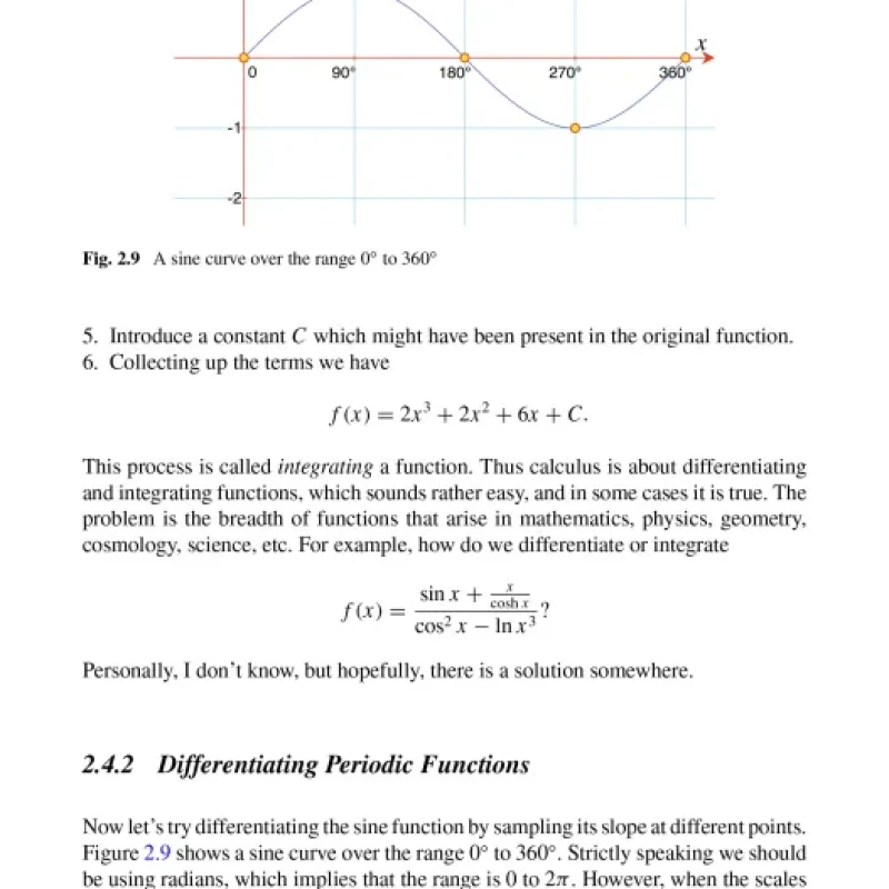 Computer Graphics Math Differential Calculus Sách Calculus for Computer Graphics, 3rd Edition
