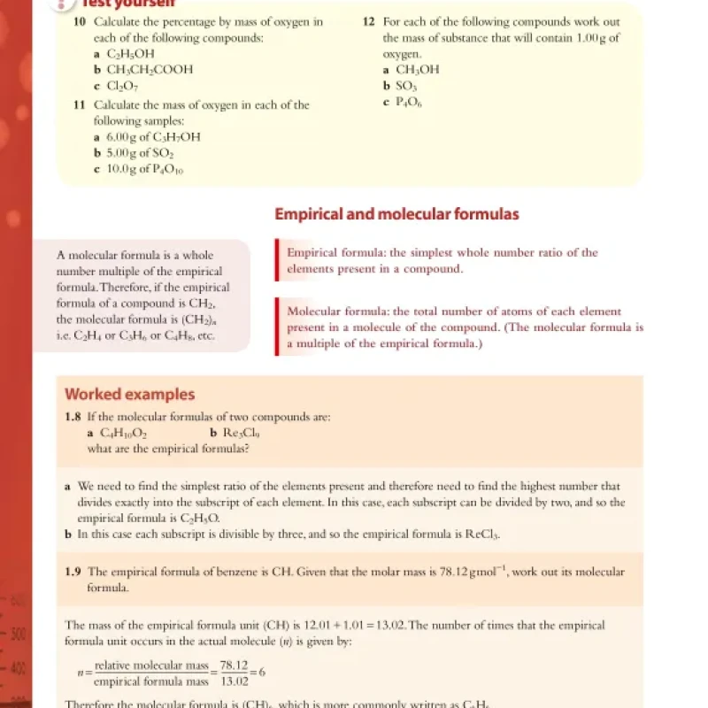 Sách Cambridge Chemistry IB Diploma (Sách Màu - Sách Đen Trắng)
