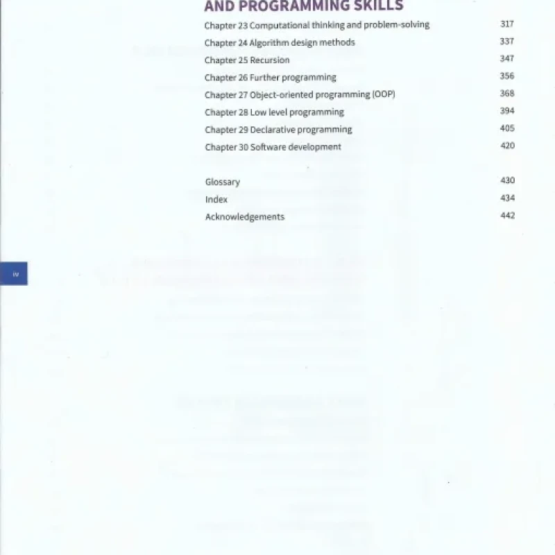 Sách Cambridge International AS and A Level Computer Science Coursebook