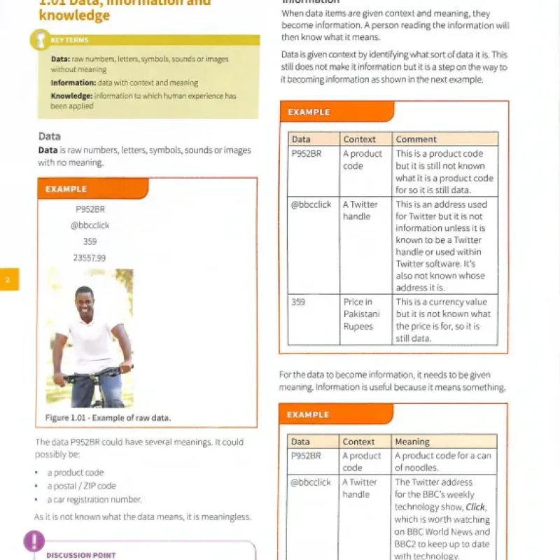 Sách Cambridge International AS and A Level IT Coursebook