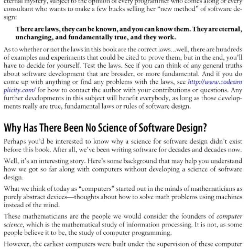 Sách Code Simplicity The Science of Software