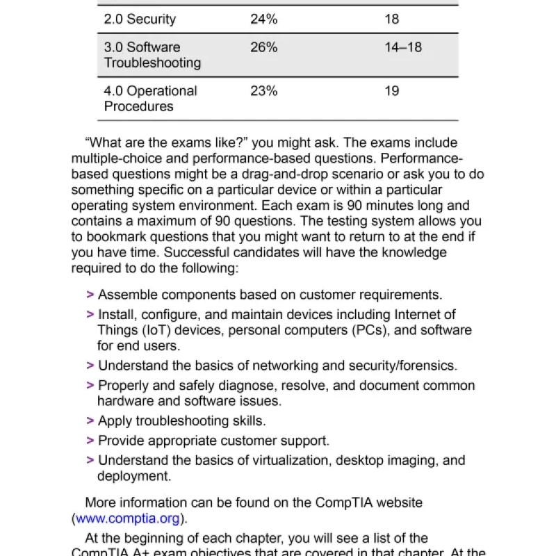 Sách Complete A+ Guide to IT Hardware and Software AA CompTIA A+ Core 1 ...