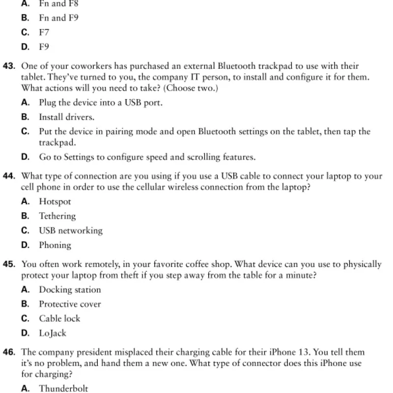 Sách CompTIA A+ Complete Practice Tests Core 1 Exam 220-1101 and Core 2 Exam 220-1102, 3rd Edition