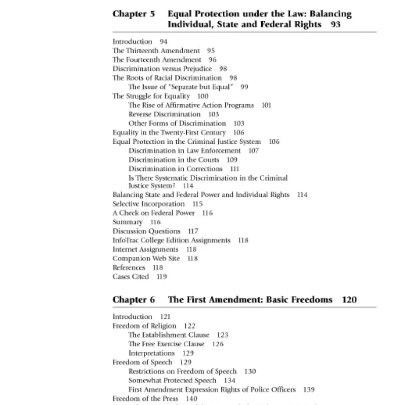 Sách Constitutional Law and the Criminal Justice System
