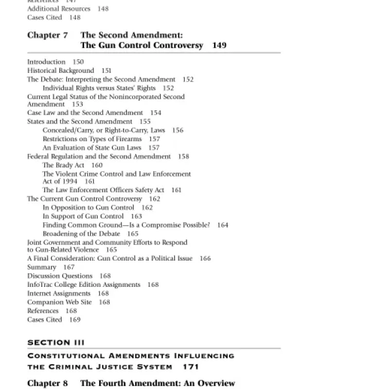 Sách Constitutional Law and the Criminal Justice System