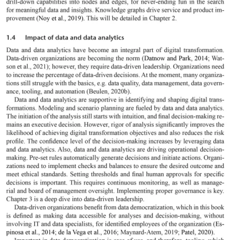Sách Data Analytics and Digital Transformation