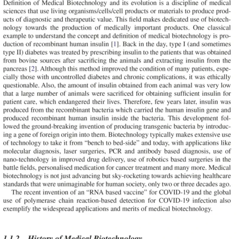 sách Fundamentals and Advances in Medical Biotechnology