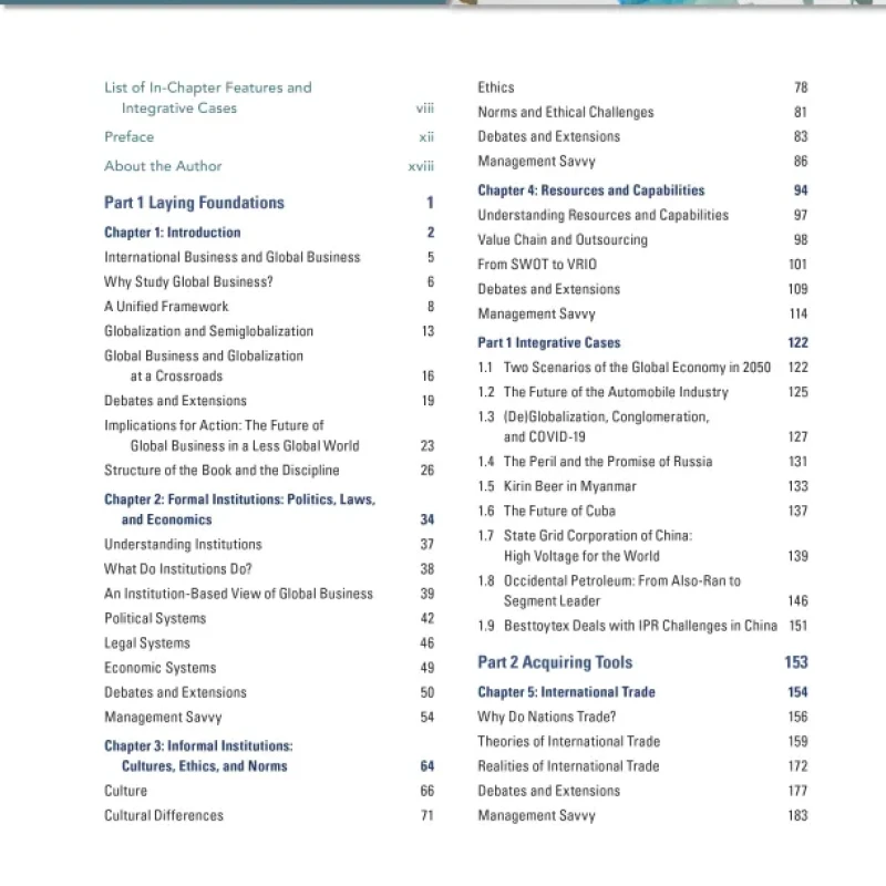 Sách Global Business, Fifth Edition