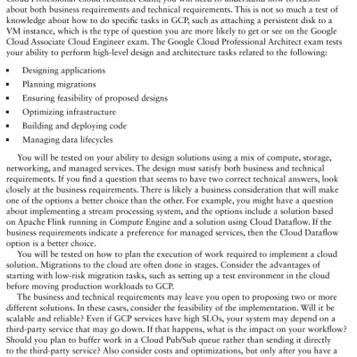 Sách Google Cloud Certified Professional Cloud Architect Study Guide