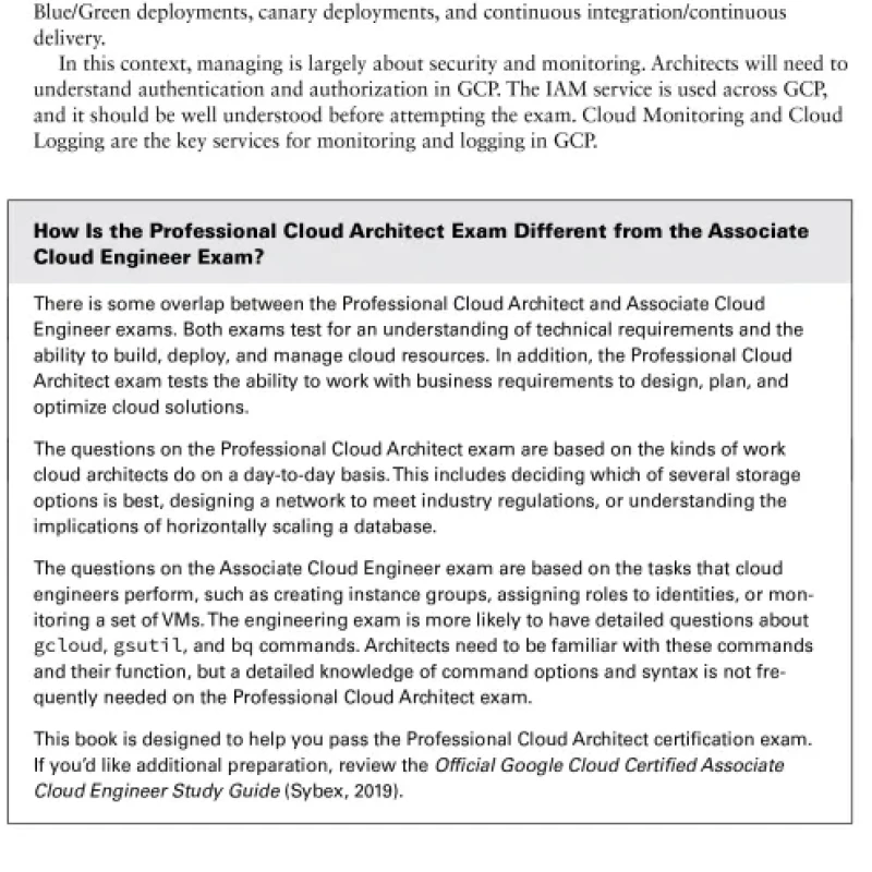 Sách Google Cloud Certified Professional Cloud Architect Study Guide