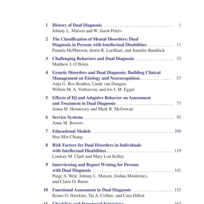 Sách Handbook of Dual Diagnosis Assessment and Treatment in Persons with Intellectual Disorders