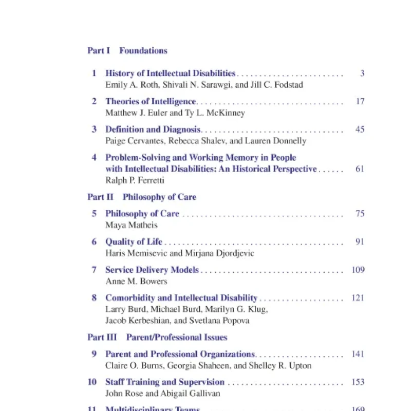 Sách Handbook of Intellectual Disabilities Integrating Theory, Research, and Practice