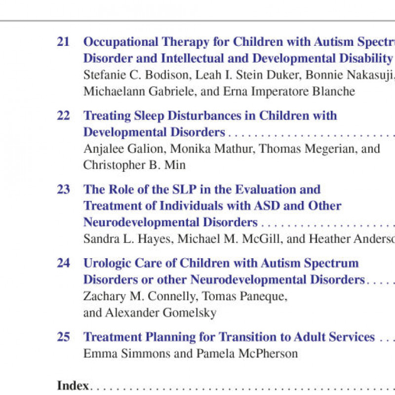 Sách Handbook of Treatment Planning for Children with Autism and Other Neurodevelopmental Disorders