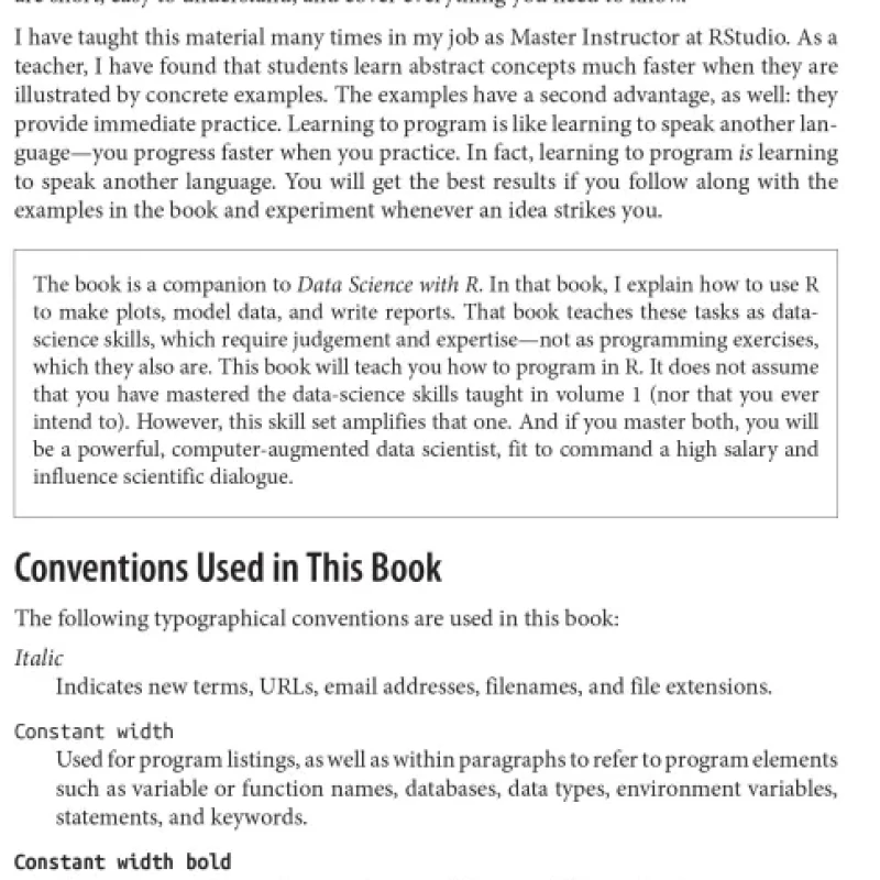 Sách Hands-On Programming with R