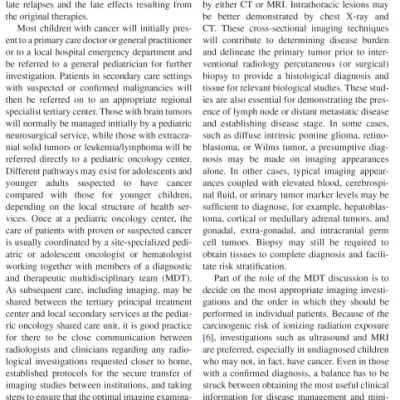 Sách Imaging in Pediatric Oncology