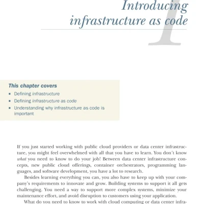 Sách Infrastructure as Code, Patterns and Practices With examples in Python and Terraform