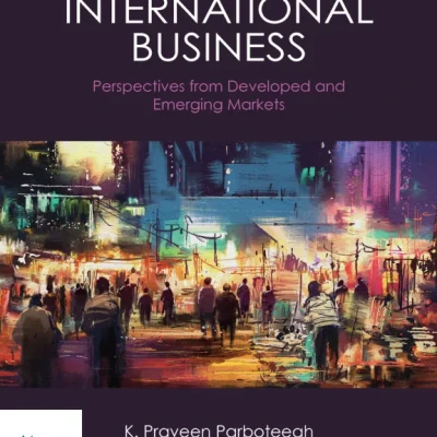 Sách International Business Perspectives from Developed and Emerging Markets