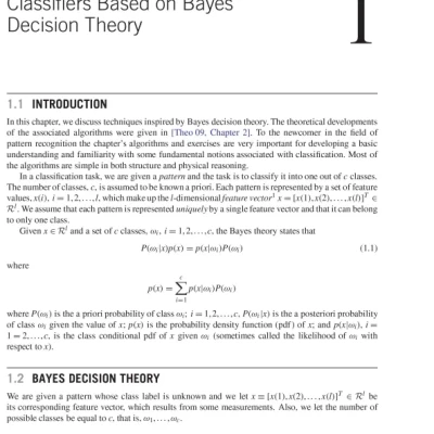Sách Introduction to Pattern Recognition A Matlab Approach