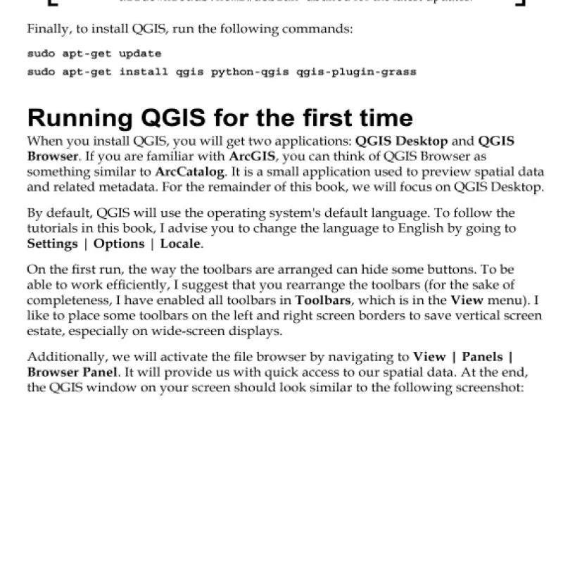 Sách Learning QGIS Third Edition