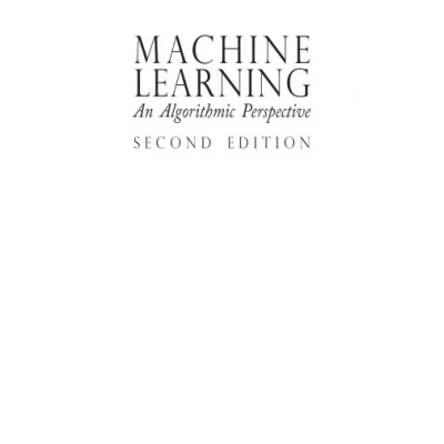 sách Machine Learning An Algorithmic Perspective, Second Edition sách